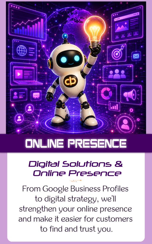 Improve your online presence. Products in Johannesburg, Roodepoort, West Rand and surrounds. South Africa.